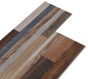 vidaXL Δάπεδο Αυτοκόλλητο Πολύχρωμο 5,02 μ² / 2 χιλ. από PVC