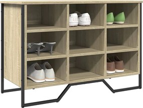 vidaXL Παπουτσοθήκη Sonoma Δρυς 90x38x61,5 εκ. από Επεξεργασμένο Ξύλο