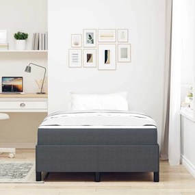 vidaXL Σκελετός Κρεβατιού Σκούρο γκρι 120 x 200 cm Βελούδο