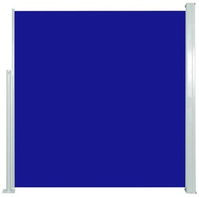 vidaXL Σκίαστρο Πλαϊνό Συρόμενο Μπλε 140 x 300 εκ.