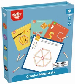 TOOKY TOY TF866 ΔΗΜΙΟΥΡΓΙΚΟ ΠΑΙΧΝΙΔΙ ΜΕ ΞΥΛΑΚΙΑ 6972633371236