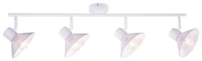 Φωτιστικό Τοίxου - Απλίκα Paloma TNK2834SW 4xΕ14 75x13x19cm White Aca Metal