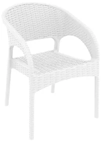 SIESTA PANAMA WHITE ΠΟΛΥΘΡΟΝΑ ΠΟΛ/ΝΙΟΥ 58X64X80εκ.53.0009