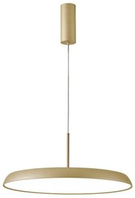 Κρεμαστό Φωτιστικό Οροφής LED 41W IP20 3000K Art 4303400 Viokef-4303400-Χρυσό 4303400