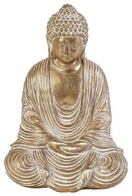 Διακοσμητική Φιγούρα Βούδας GID101 11x9x16cm Beige-Gold Espiel Polyresin