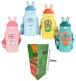 Παιδικό Παγούρι Θερμός με Λουράκι 500ml - Kids Water Bottle