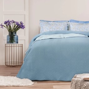 Κουβερλί 9480 Happy Light Blue Das Home Μονό 160x240cm Microfiber