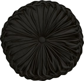 Διακοσμητικό Μαξιλάρι Βελουτέ (Φ40) Das Home Cushions 0252 Black