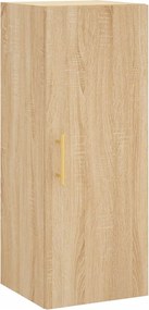 vidaXL Ντουλάπι Τοίχου Sonoma Δρυς 34,5 x 34 x 90 εκ.