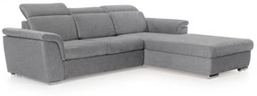 Γωνιακός καναπές Κρεβάτι MILANOS Mini, με αποθηκευτικό χώρο, γκρί ανοιχτό 270x103x212cm-Δεξιά γωνία-BOG1234