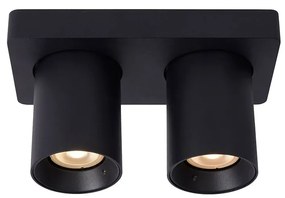 Φωτιστικό Οροφής Lucide 09929-10-30 NIGEL Μαύρο Ματ (Black Mat) 2200 K