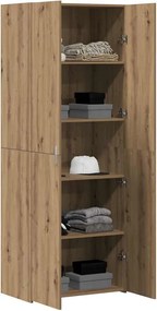 vidaXL Highboard 2 pcs Artisan Oak 70 x 42,5 x 185 εκ