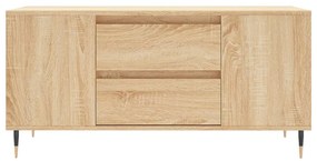 vidaXL Τραπεζάκι Σαλονιού Sonoma Δρυς 102x44,5x50 εκ. Επεξεργ. Ξύλο