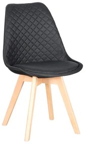 ZITA PLUS BIANCA S BLACK ΥΦΑΣΜΑ(Σ4)ΚΑΡΕΚΛΑ 50Χ55Χ47-83.5εκ.10.1226