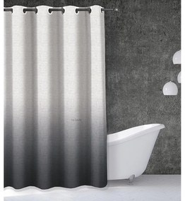Κουρτίνα Μπάνιου 180x185 Mykonos Anthracite 5206480452390