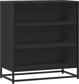 vidaXL Ραφιέρα Καφέ Δρυς 68x35x76 εκ. Επεξ. Ξύλο + Μέταλλο