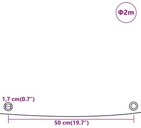 ΜΟΥΣΑΜΑΣ ΛΕΥΚΟΣ Ø 2 Μ. 650 ΓΡ./Μ² 156227