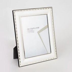 Κορνίζα Μεταλλική Επάργυρη 756-10020 15x20cm Silver Estheti Home Metal