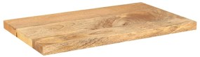 vidaXL Επιφάνεια Τραπεζιού Ορθογώνια 50x40x2,5 εκ. Μασίφ Ξύλο Μάνγκο