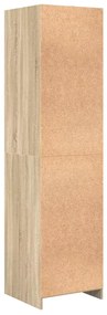 vidaXL Ντουλάπα Χρώμα Sonoma Δρυς 50 x 50 x 200 εκ. από Επεξ. Ξύλο