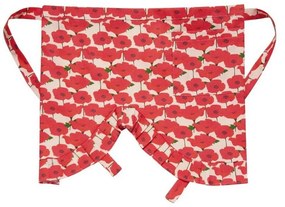 Ποδιά Κουζίνας Sabrina Beige-Red Kentia Cotton-Polyester