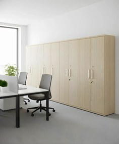 Ντουλάπα γραφείου Marbrand ψηλή-Sonoma-Leuko