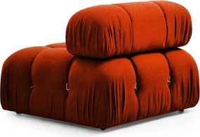 Corner Sofa Bubble Corner ( L1-O1-1R -Puf) - Tile Red Tile Red