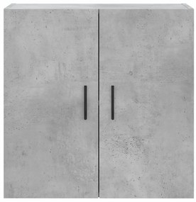 VidaXL Ντουλάπι Τοίχου Γκρι Σκυροδέματος 60x31x60 εκ. Επεξεργ. Ξύλο