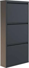 Shoe Cabinet 3 Piece Metal - Anthracite Anthracite