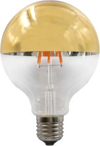 Λαμπτήρας LED Filament E27 Globe 6W 2700K Dimmable Gold G95