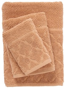 Σετ Πετσέτες 3τμχ Polycotton Best 0793 Σομόν Das Home