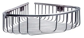 KARAG  RETI Καλάθι γωνιακό σχαρωτό RETI 9638 Χρωμέ KARAG 21x21x7cm KARAG-3800201588201