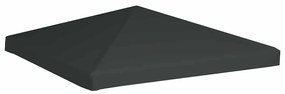 vidaXL Κάλυμμα για Κιόσκι Γκρι 3 x 3 μ. 310 γρ./μ²