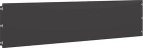 vidaXL Περίγραμμα γκαζόν 10 τμχ. 25 x 103 cm Κρύα έλαση από χάλυβα