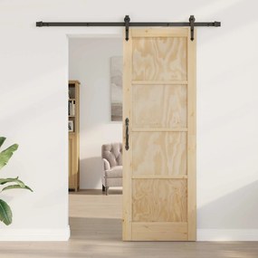vidaXL Συρόμενη Πόρτα ORKDAL 73,5 x 211 εκ Επεξεργασμένο Ξύλο