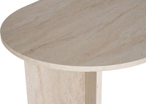 Dining Table Sablin - Travertine Travertine