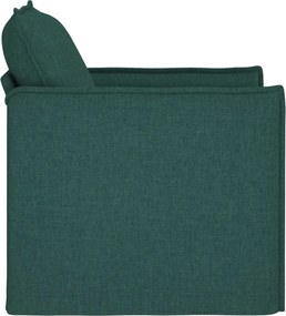 vidaXL Καναπές Σκούρο Πράσινο