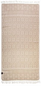 Πετσέτα Θαλάσσης - Παρεό 3681 Rope-Ivory Greenwich Polo Club Θαλάσσης 80x180cm 100% Cotton