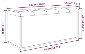 ΠΑΓΚΑΚΙ ΑΠΟΘΗΚΕΥΣΗΣ ΚΑΦΕ ΔΡΥΣ 102X42X45 ΕΚ. ΑΠΟ ΕΠΕΞ. ΞΥΛΟ 835060