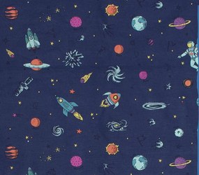 ΣΕΝΤΟΝΑΚΙ ΛΙΚΝΟΥ bebe Space 189 80Χ110 Blue Cotton 100%