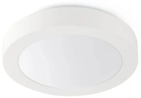 Φωτιστικό Οροφής - Πλαφονιέρα Logos-1 62965 E27 15W White Faro Barcelona