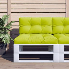 vidaXL Μαξιλάρι Παλέτας Αν. Πράσινο 80 x 40 x 12 εκ. Υφασμάτινο