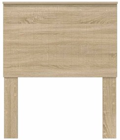 vidaXL Κεφαλάρι με κεφαλάρι Δρύς Sonoma 80 cm Επεξεργασμένο ξύλο