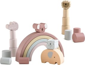 Παιδικό σετ με τουβλάκια Joyland Animal Blocks