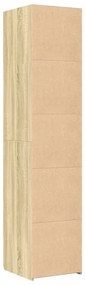 vidaXL Ντουλάπι Sonoma Δρυς 40x42,5x185 εκ. από Επεξεργασμένο Ξύλο