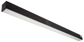 Φωτιστικό Οροφής Γραμμικό VK/04156/168/B/W 168cm Led 4800Lm 38W 3000K Black VKLed