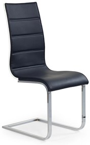 K104 chair color: black DIOMMI V-CH-K/104-KR-CZARNY/BIAŁY-EKO DIOMMI-60-20905