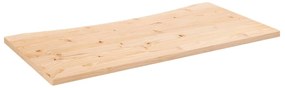 vidaXL Επιφάνεια Γραφείου 100 x 50 x 2,5 εκ. από Μασίφ Ξύλο Πεύκου