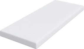 vidaXL Στρώμα μνήμης 70 x 200 cm Thick Μαλακό Ύφασμα-100% πολυέστερ