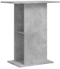 vidaXL Βάση Ενυδρείου Γκρι Σκυροδ. 60,5x36x72,5 εκ. Επεξεργασμένο Ξύλο